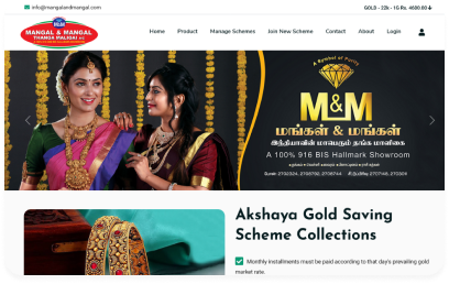 Custom Jewellery Web Development Chennai